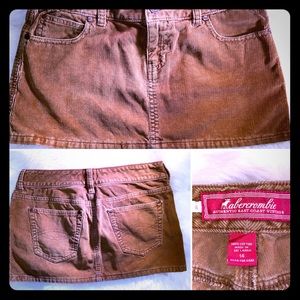 Kid or not so Kid Corduroy Skirt | Abercrombie